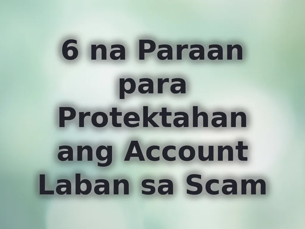 Seguridad sa account